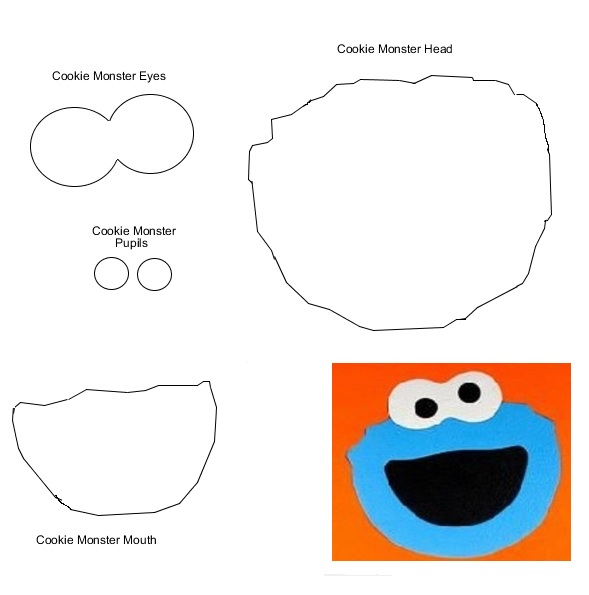 Cookie Monster SVG – OverTheLuna